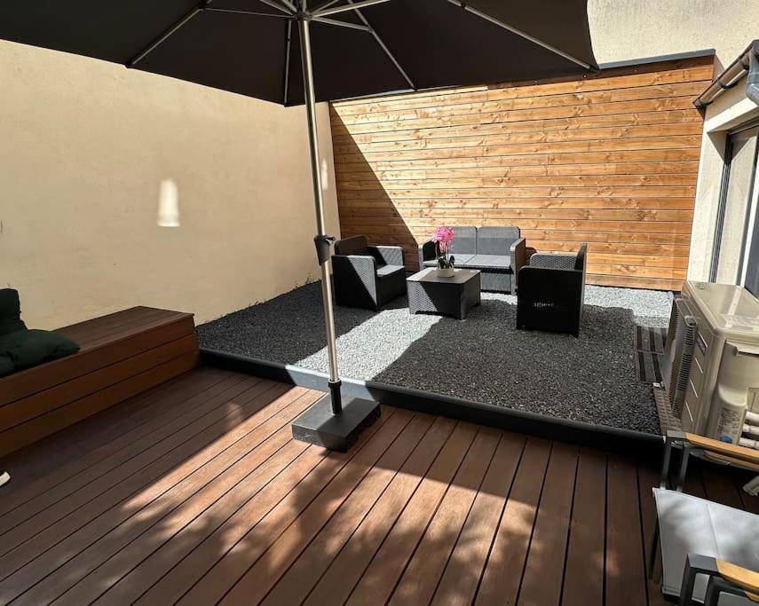 Le Briand Appartement 4Etoiles Nancy Thermal Cosy Avec Terrasse Wifi Exteriér fotografie