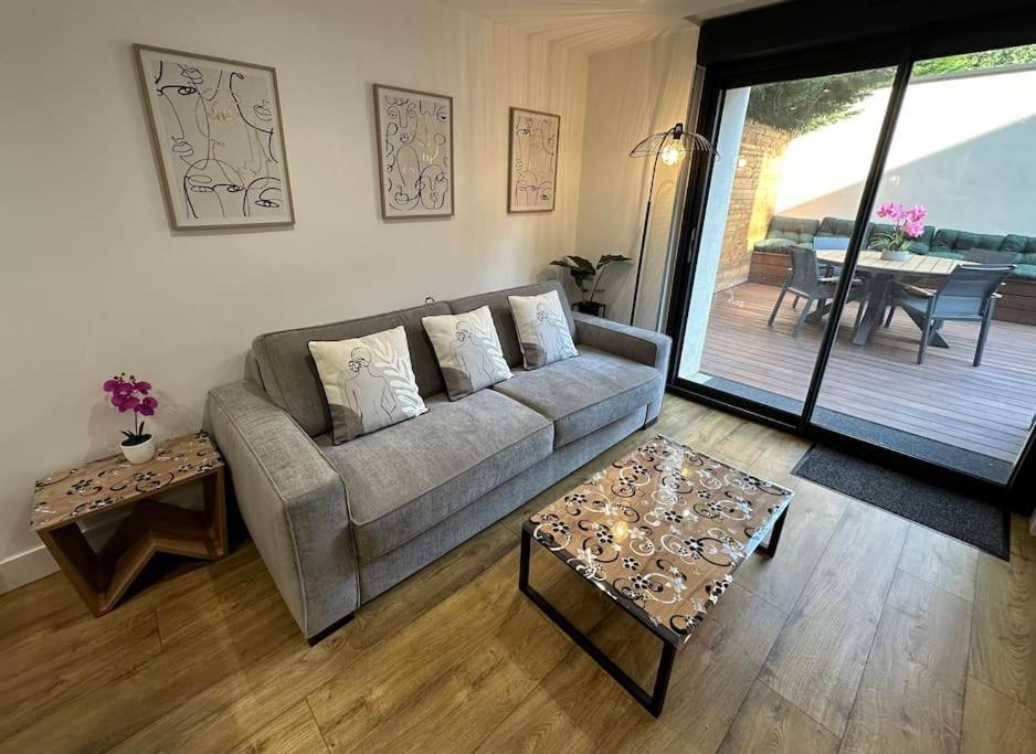 Le Briand Appartement 4Etoiles Nancy Thermal Cosy Avec Terrasse Wifi Exteriér fotografie