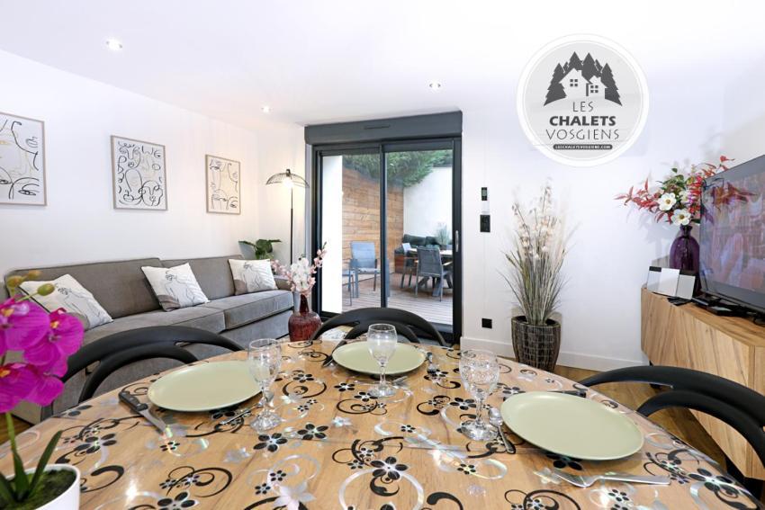 Le Briand Appartement 4Etoiles Nancy Thermal Cosy Avec Terrasse Wifi Exteriér fotografie